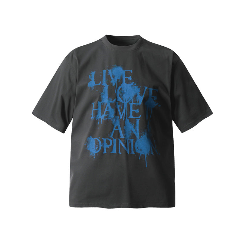 Camisas Retros Casual Loose T-Shirt