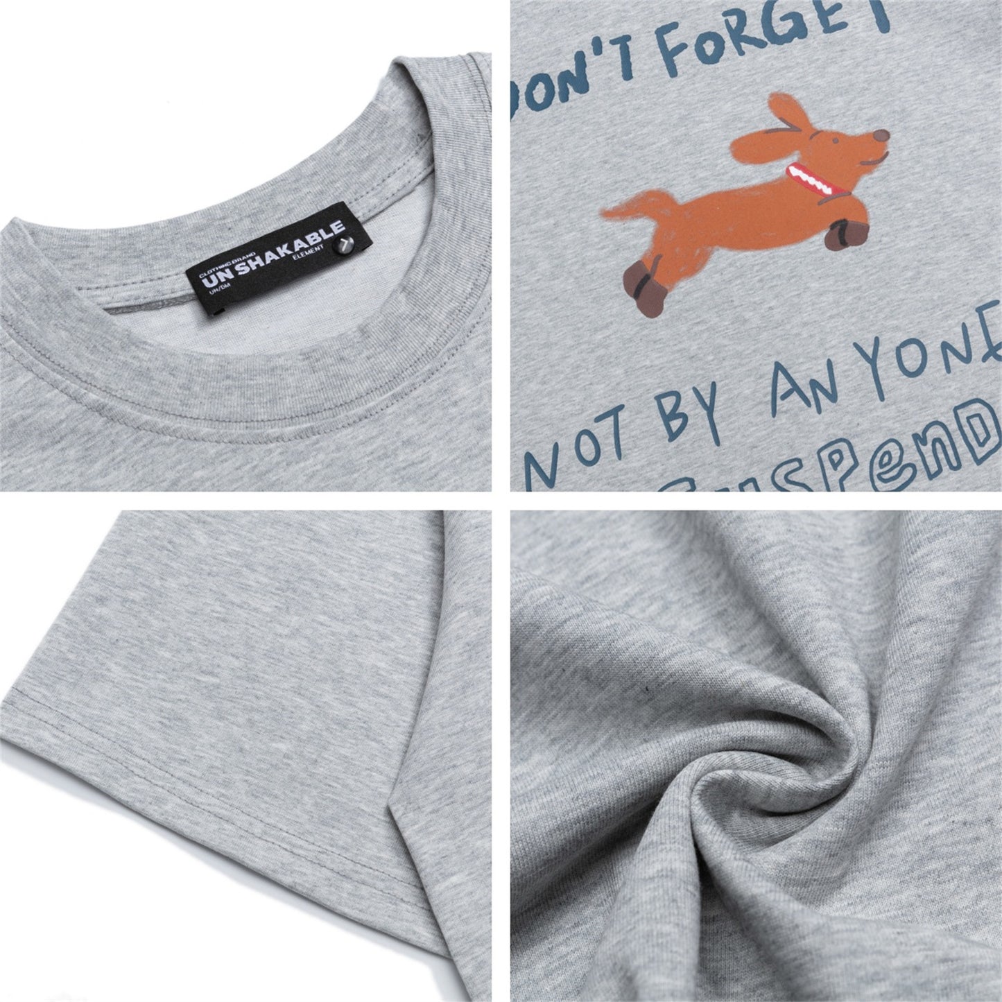 Vintage tarz t shirt puppy letter print short sleeve t-shirt summer oversize casual top