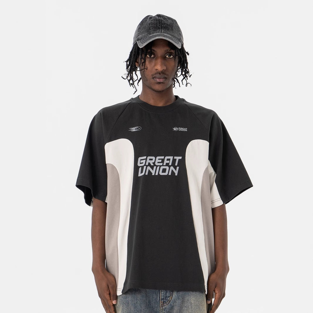Vintage 90s Hip Hop Clothing Summer Vintage Crew Neck Short Sleeve T-Shirt