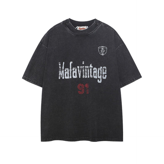Vestimenta De Los 90 Summer Vintage Old T-Shirt Short Sleeve
