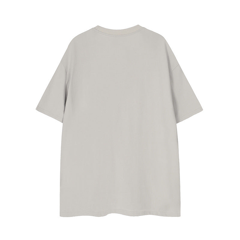 US drip outfits Summer Vintage Casual Loose Short Sleeve T-Shirts