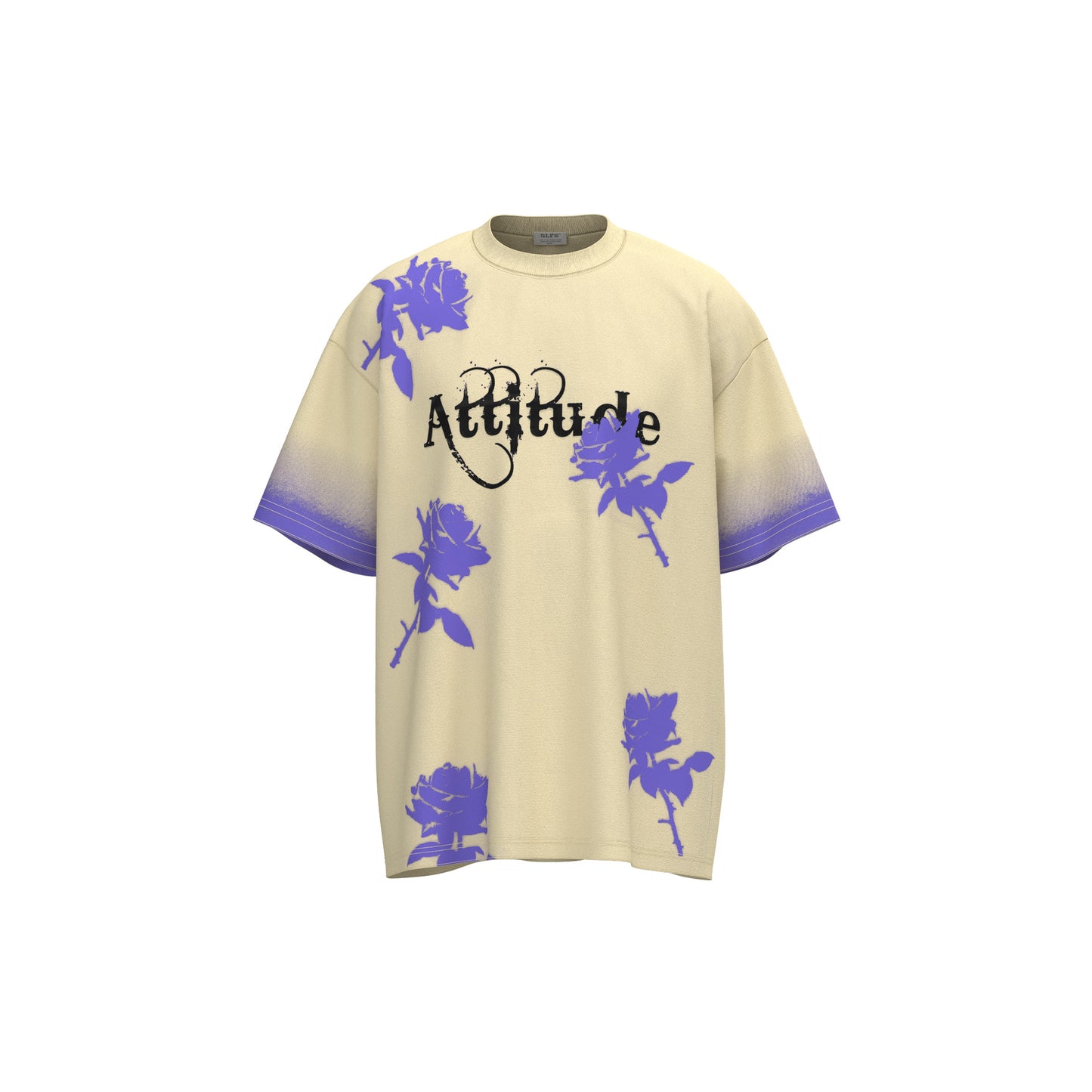Unisex T-shirts Summer Painting Print Men's Loose Short Sleeve T-Shirt