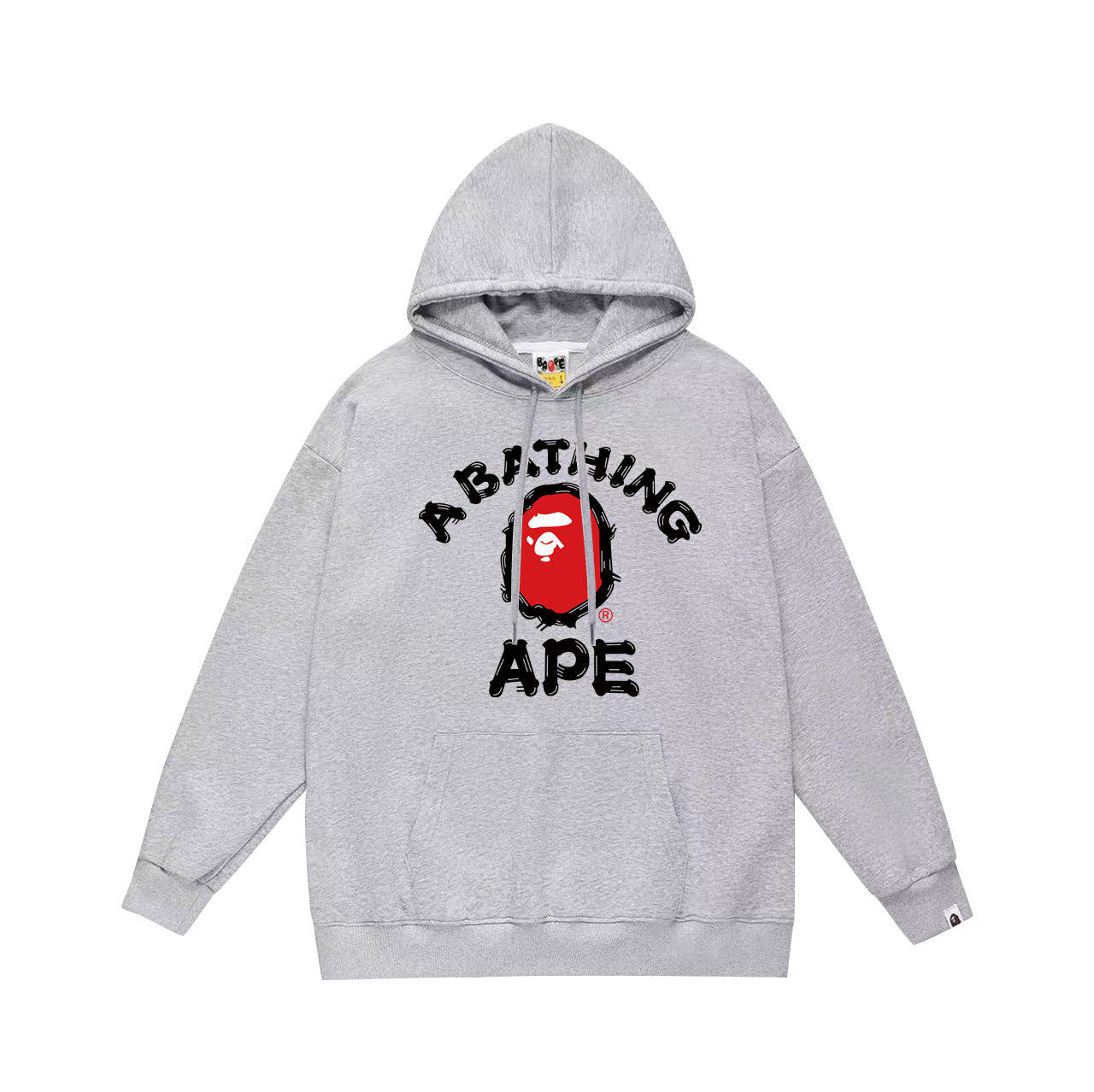 Ape Hoodie Autumn/Winter Letter Print Loose Hoodie Pullover Ape Sweater