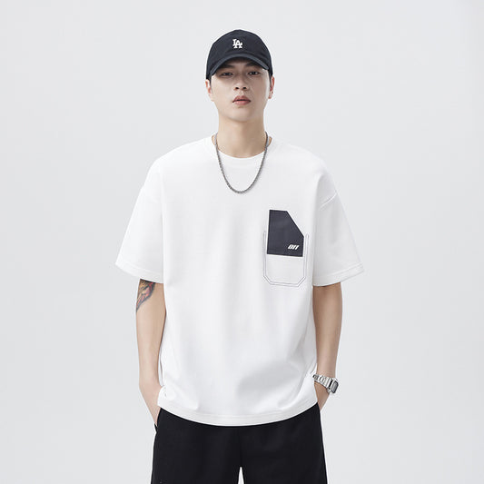 Mens T-shirts Short Sleeves Loose