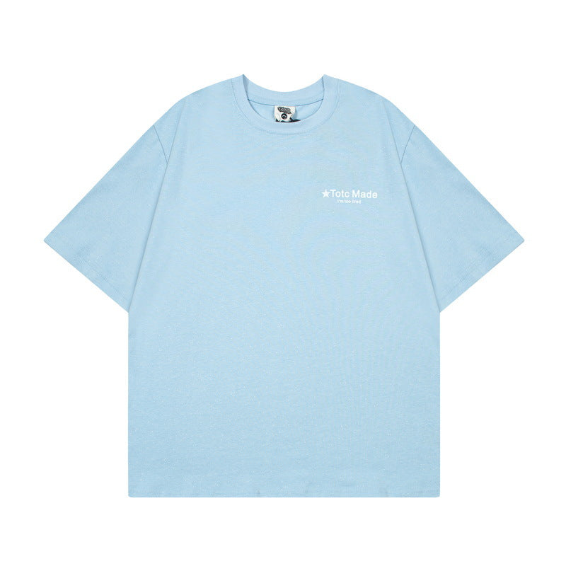 Hip Hop Clothes New York Short Sleeve T-Shirt Summer Loose