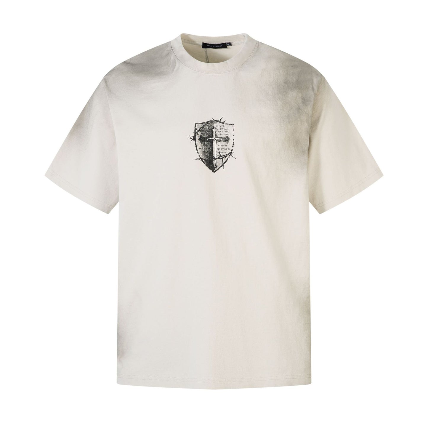Hip Hop Clothing Summer Hip Hop Wash T-Shirt Short Sleeve