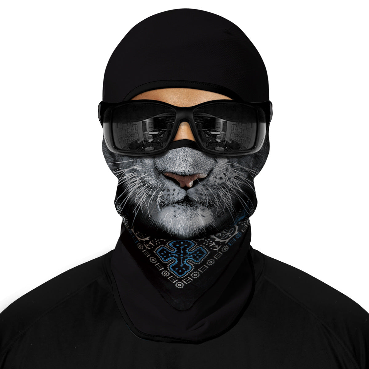Cycling Windproof Hood Summer Sunscreen Headgear