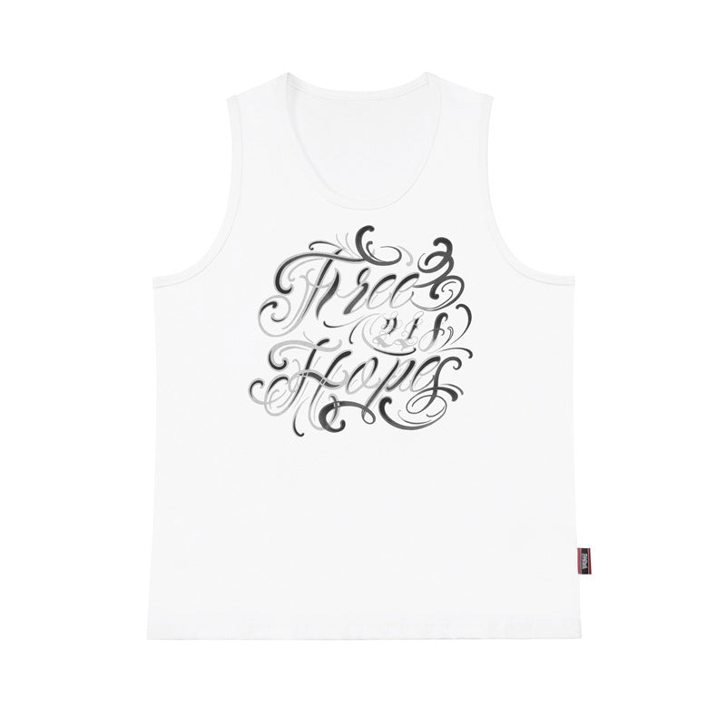 Casual Street Wear Vintage Loose Sleeveless T Sleeves
