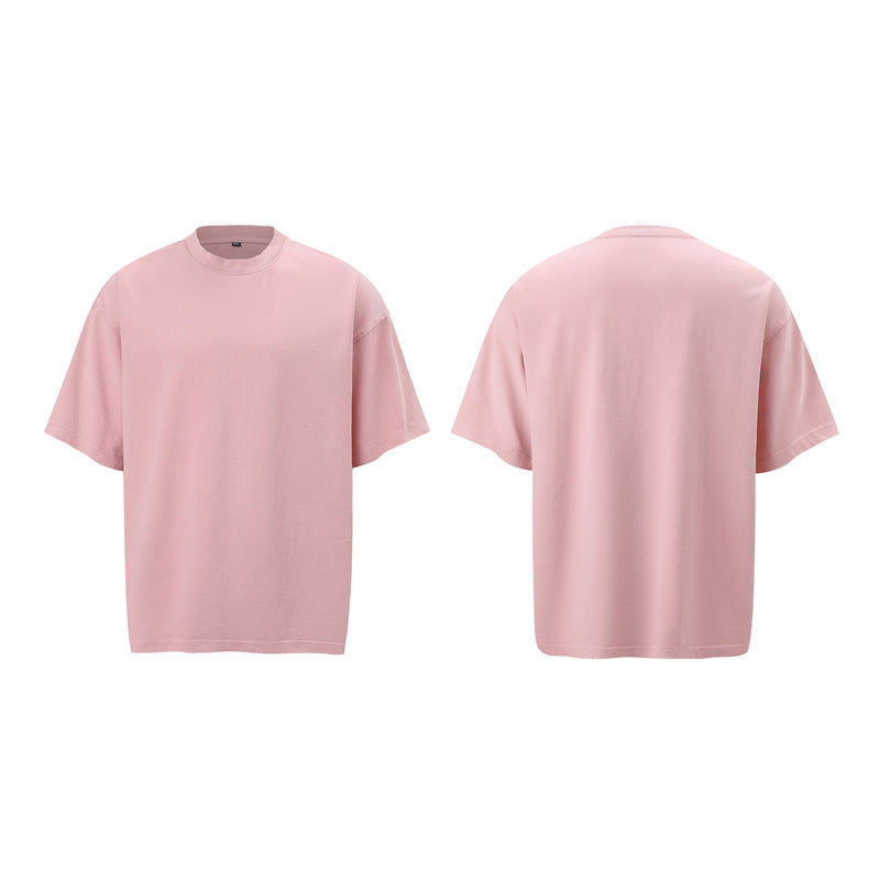 Hip hop clothing new york summer short sleeves hip hop washed tee loose t-shirt short sleeves