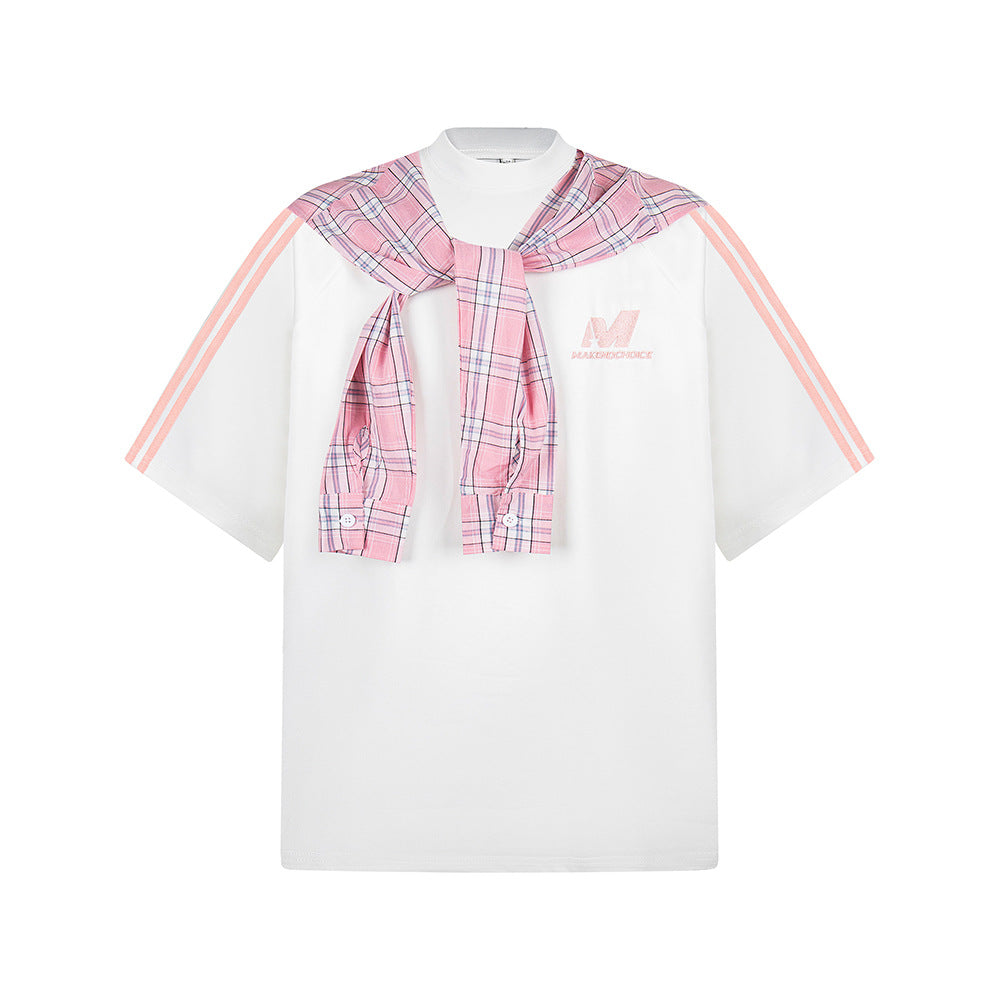 Nostalgia T Shirts Vintage Summer Loose Short Sleeve T-Shirt