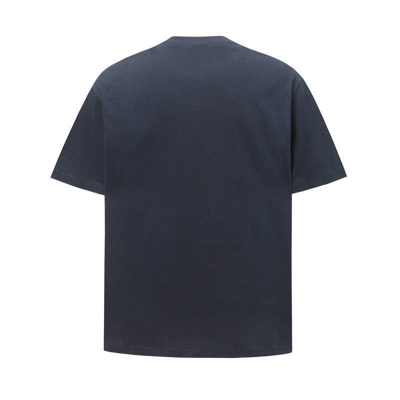 Hip Hop Shirts For Boys Vintage Alphabet Print Short Sleeve T-Shirt
