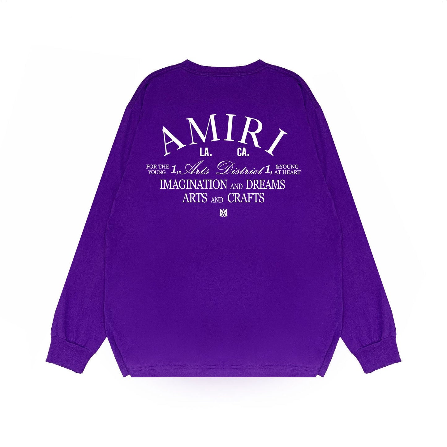 Amiri Long Sleeve Shirt Long Sleeve Long-Sleeved T-shirt Blouse