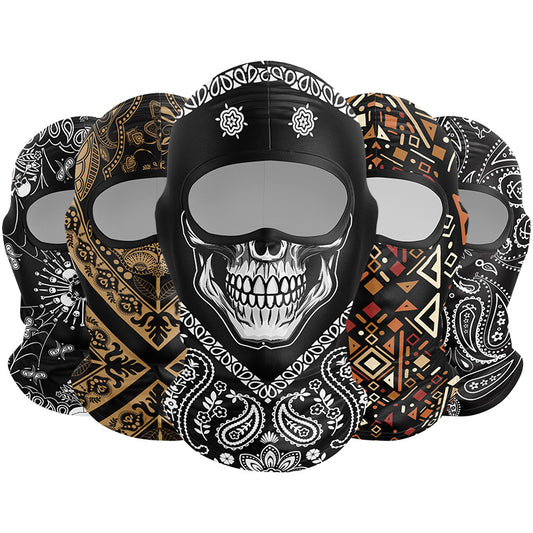 Cycling Windproof Hood Sunscreen Mask Scarf Integrated Lining