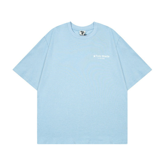 Hip Hop Clothes New York Short Sleeve T-Shirt Summer Loose