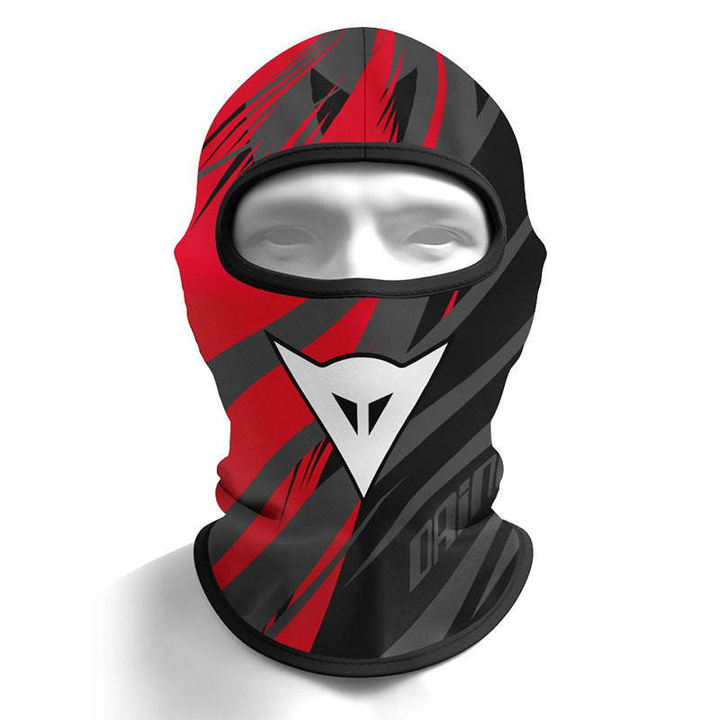 Cycling Windproof Hood Sunscreen Windproof Ice Silk Fabric Full Face Protection