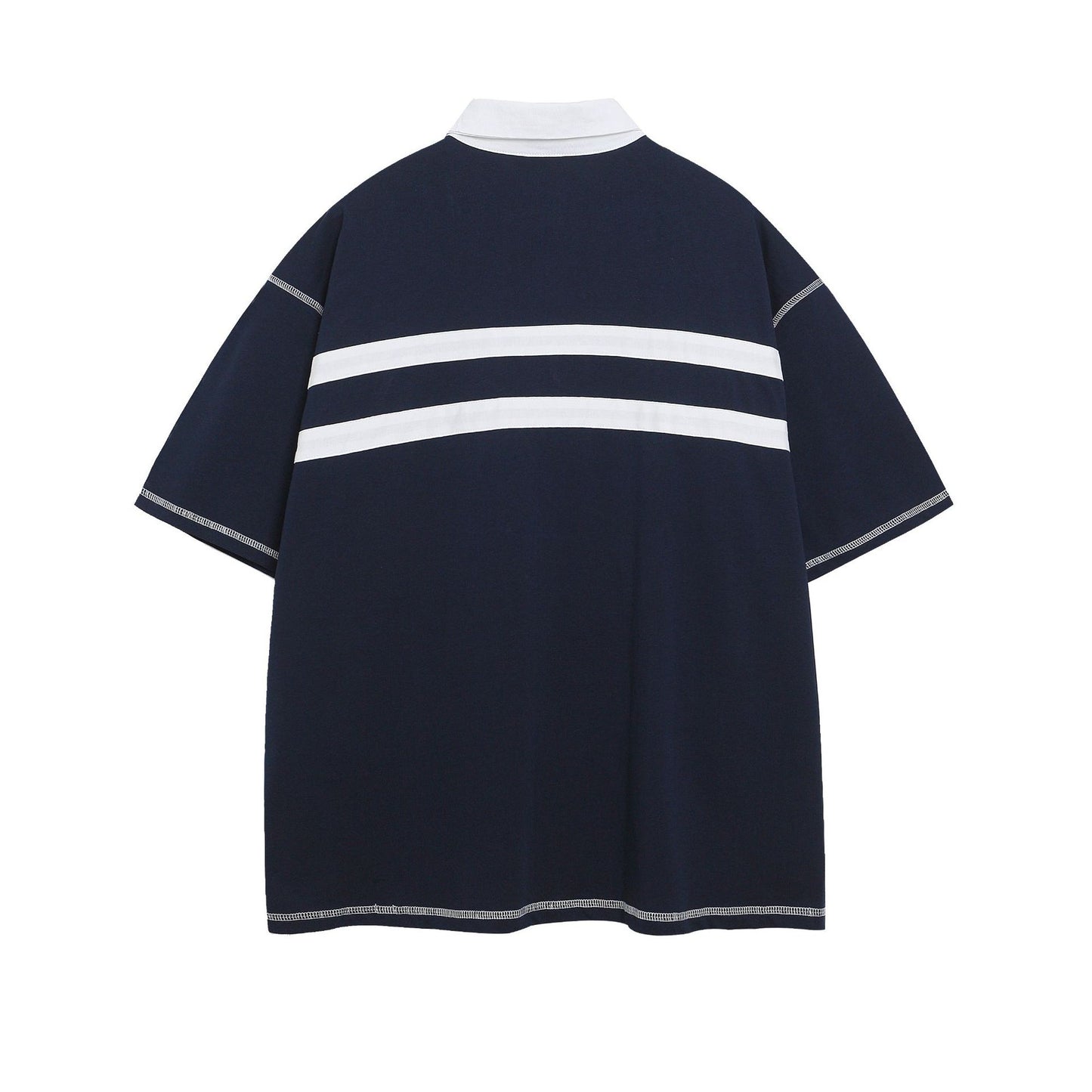 Vestimenta De Los 90 Summer Cartoon Embroidered T-Shirt Lapel Polo Shirt Short Sleeve