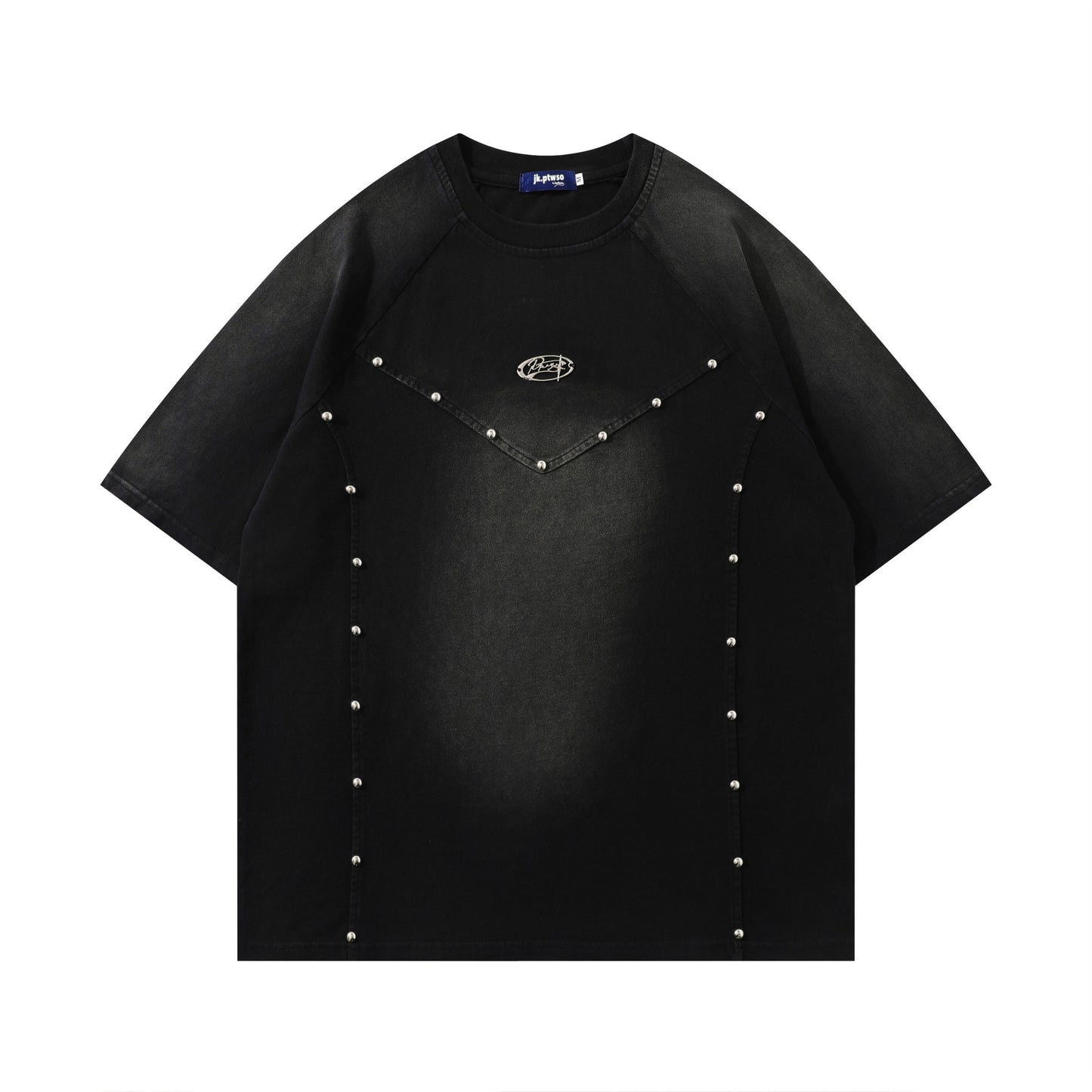 Hip Hop Clothing Vintage Loose Short Sleeve T shirt