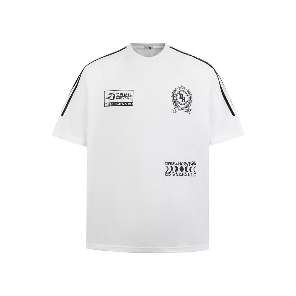 New York Hip Hop Style Casual Short Sleeve Top