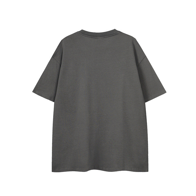 US drip outfits Summer Vintage Casual Loose Short Sleeve T-Shirts