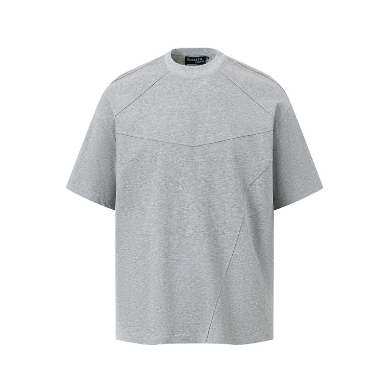 Stone Wash T shirt make old short sleeve T-shirt