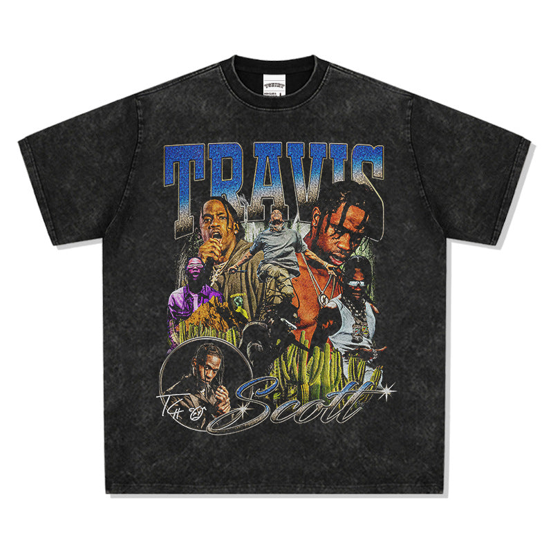 Outfit streetwear Travis Scott T-shirt