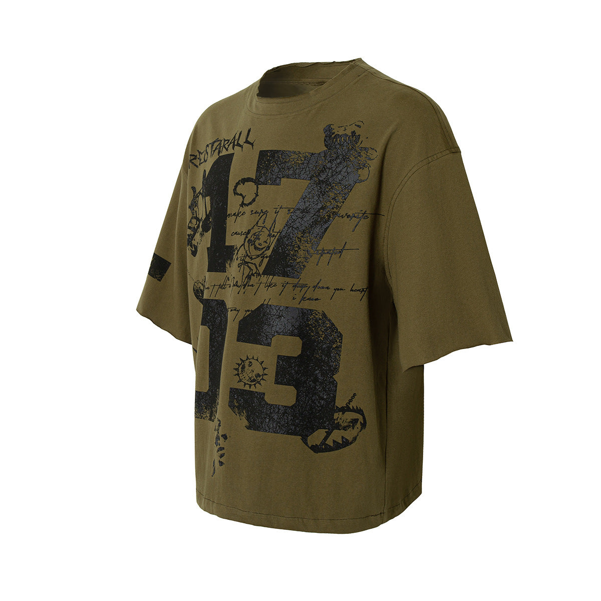 Remeras rock nacional summer vintage graffiti print short sleeve t-shirt