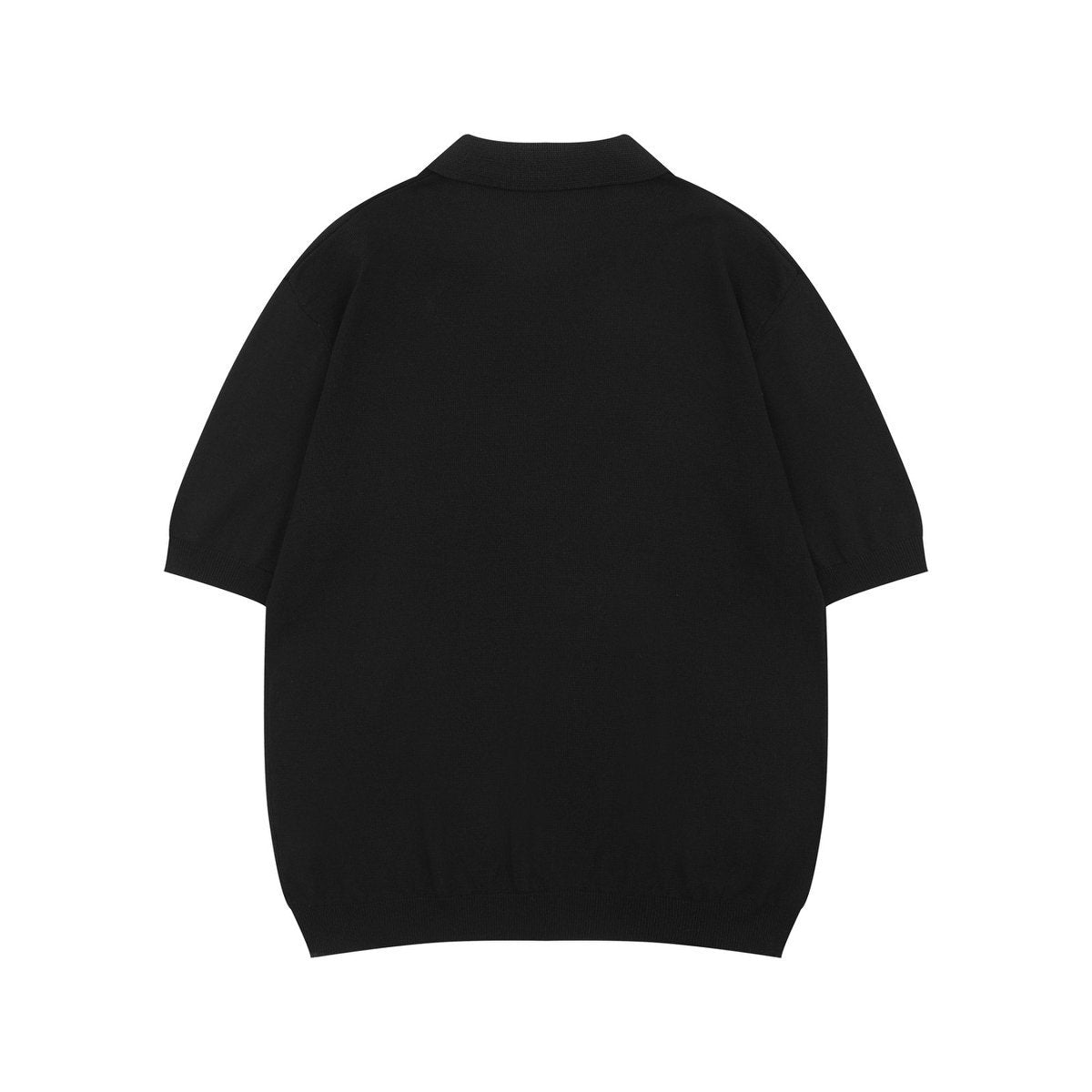 Hip hop clothing new york summer short-sleeved vintage polo shirt lapel T-shirt