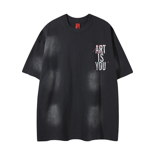 New York Hip Hop Style Loose Short Sleeve T-Shirt Summer Casual Top