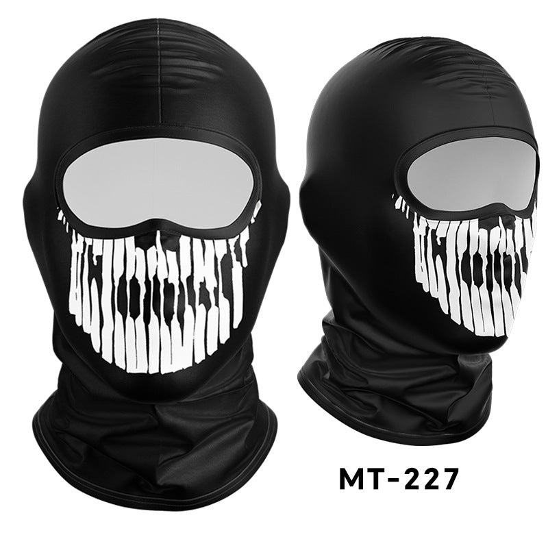 Cycling Windproof Hood Breathable Sunscreen Windproof Men's and Women's Ice Silk Fabric Lining Cap
