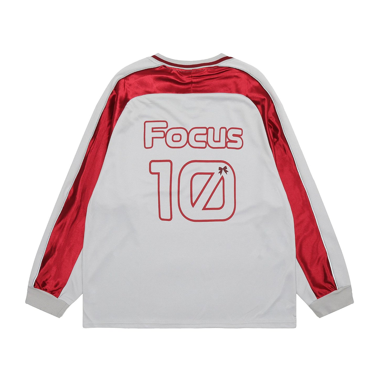 New York Hip Hop Style Fall/Winter Retro Long Sleeve T-Shirt Loose Sports V-Neck Jersey