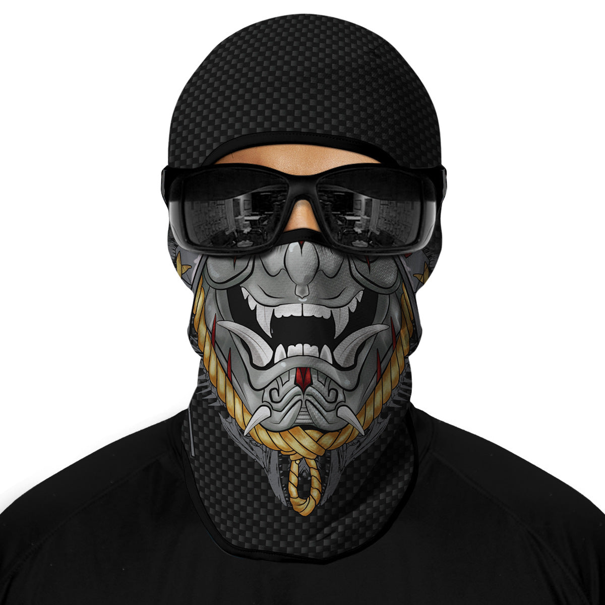 Cycling Windproof Hood Summer Sports Ice Silk Sunscreen Mask Breathable