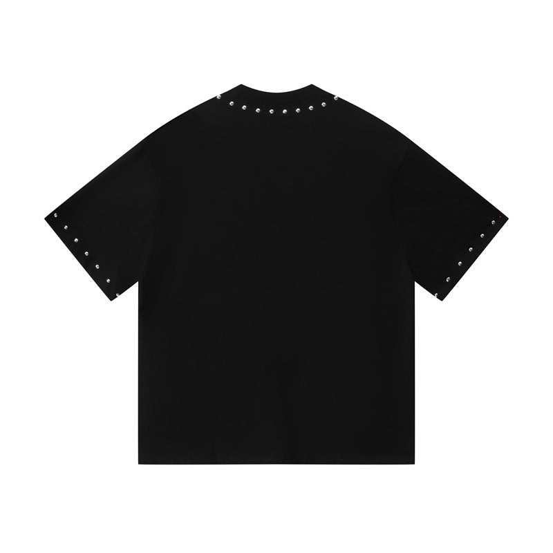 US drip outfits Summer Vintage Casual Loose Short Sleeve T-Shirts