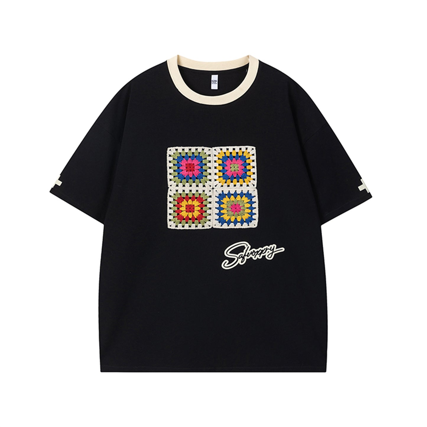 Nyc T Shirt Vintage Short Sleeve T-Shirt Summer Loose Casual Top