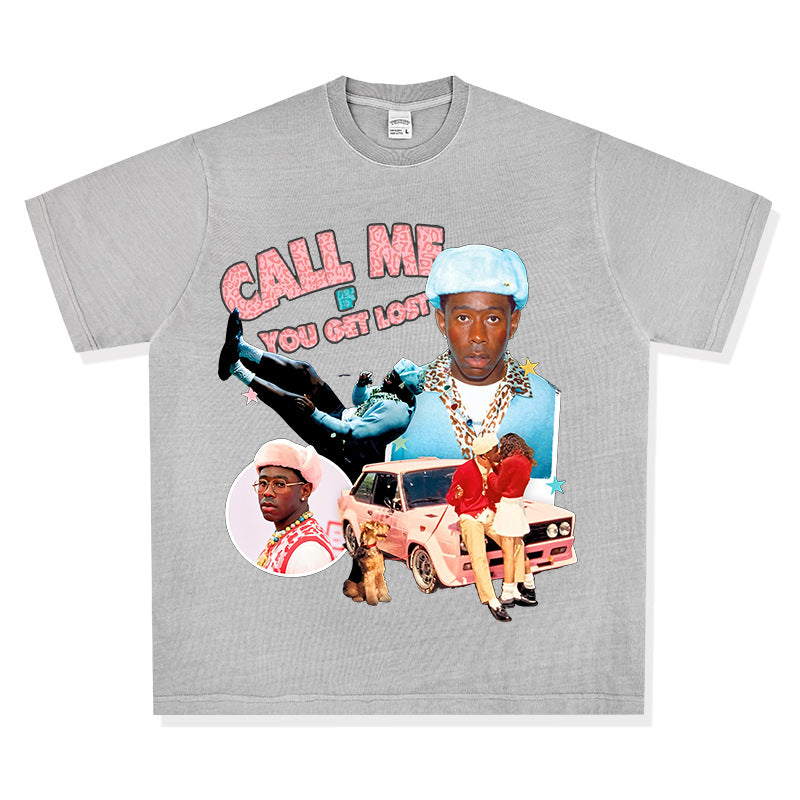 New york hip hop shop tyler hip hop creater taylor short sleeve t-shirt