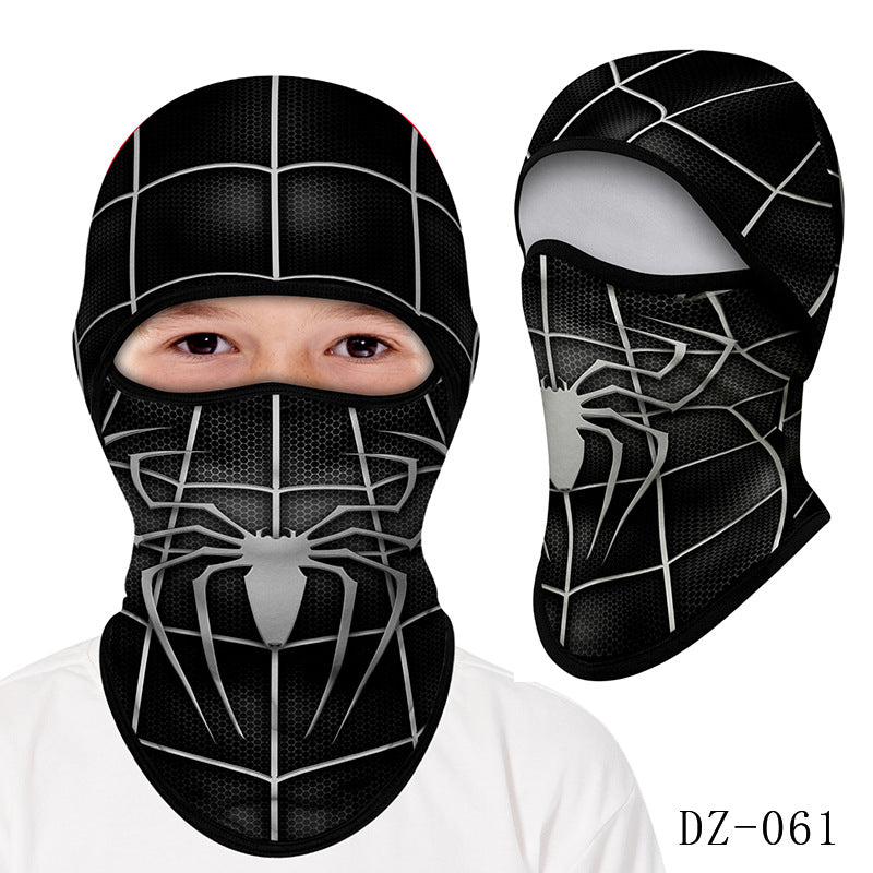 Cycling Windproof Hood Kids Mask Mountaineering Camping Beach Sun Protection