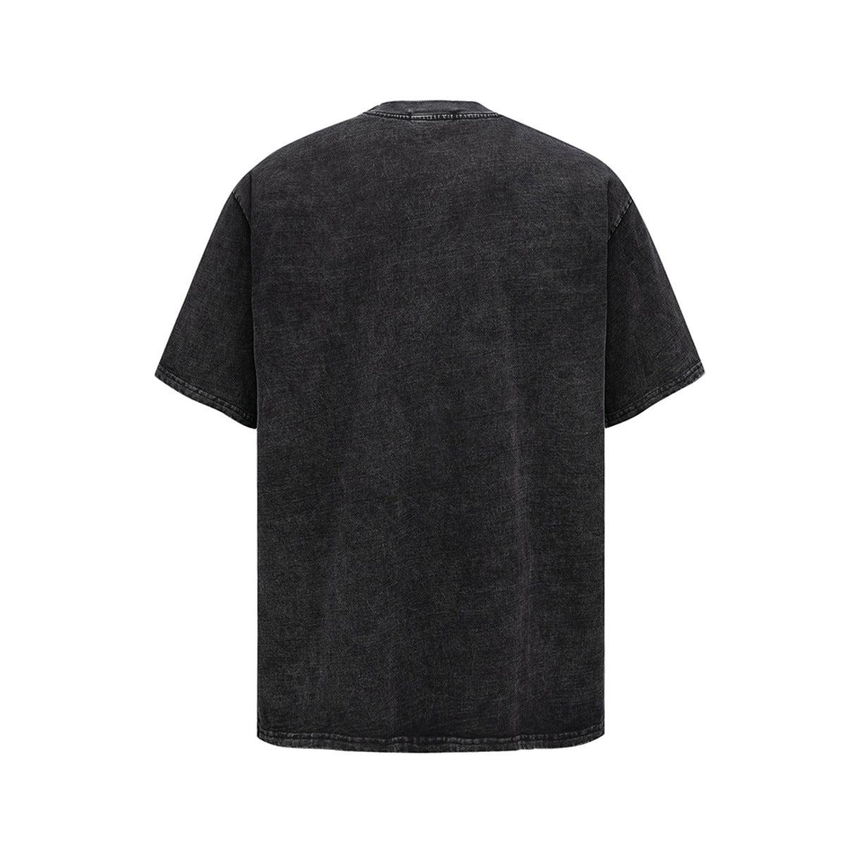Retro Style Shirt For Men Summer Wash T-Shirt Short Sleeve