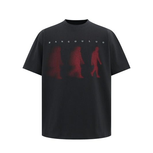 Nyc T Shirt Portrait Print Short Sleeve T-Shirt Summer Loose Top