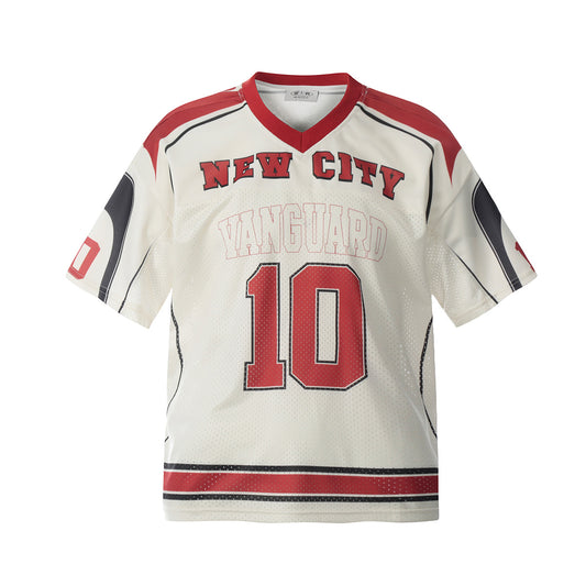 Hip hop shirt summer short sleeve retro loose hiphop quick dry mesh sports t-shirt