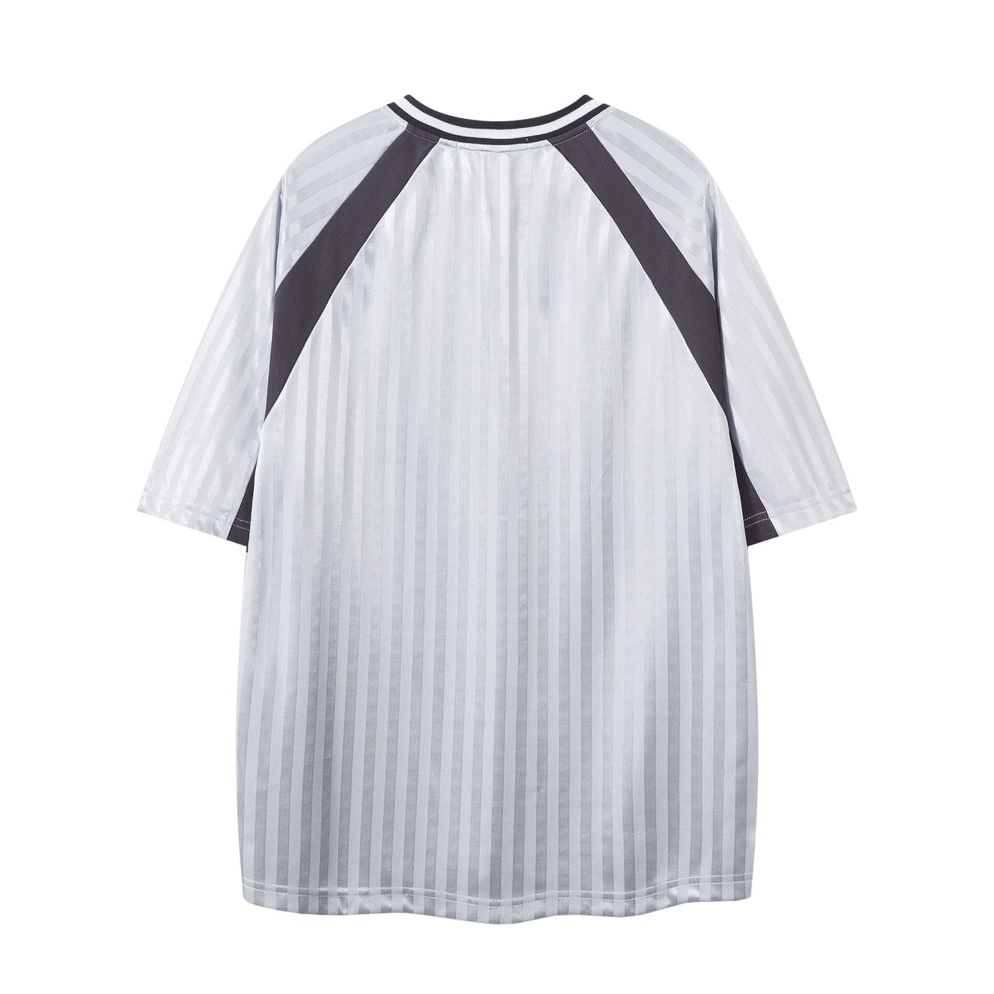 Hip Hop Clothing Summer Open Neck Sweatshirt Short Sleeve T-Shirt