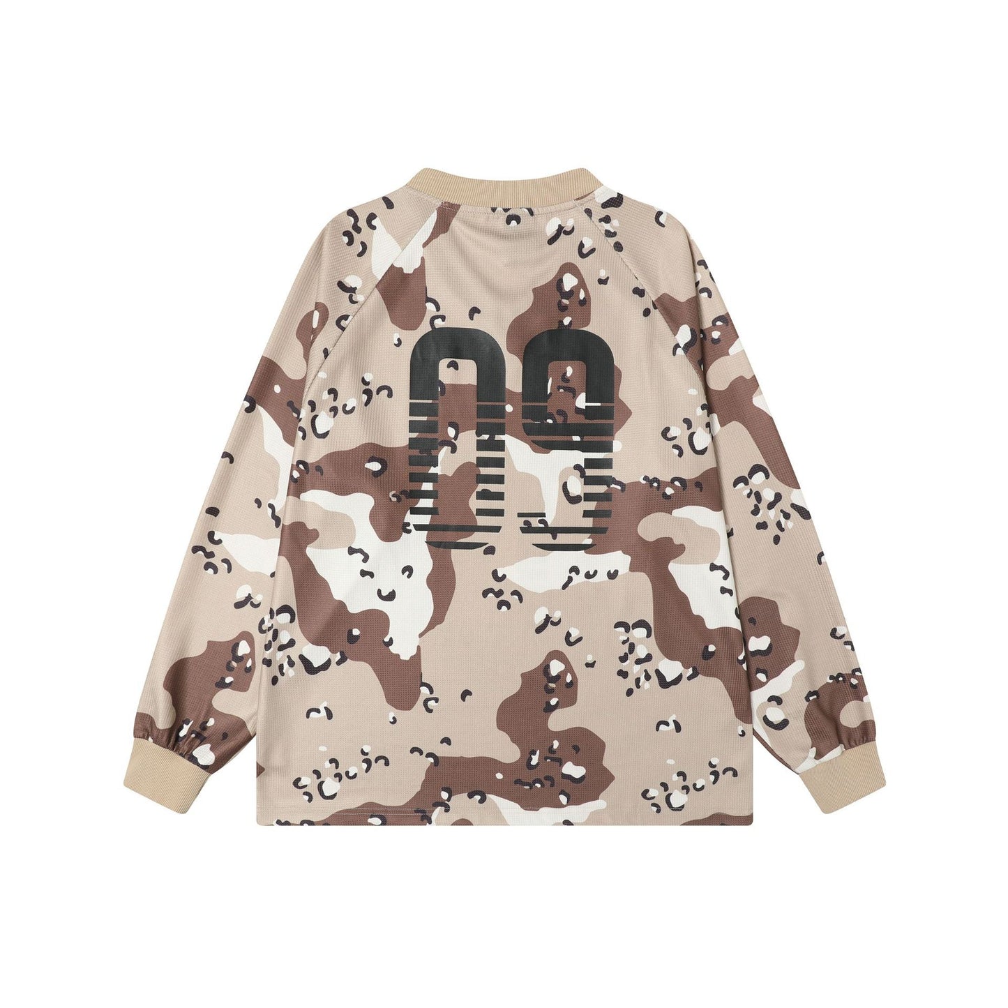 Hip Hop Clothing Spring Top V-Neck Long Sleeve T-Shirt
