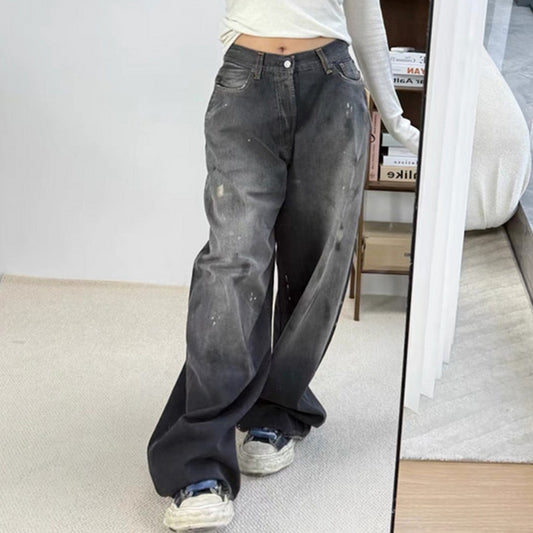 Rock Revival Jeans Straight Washed Old Trousers