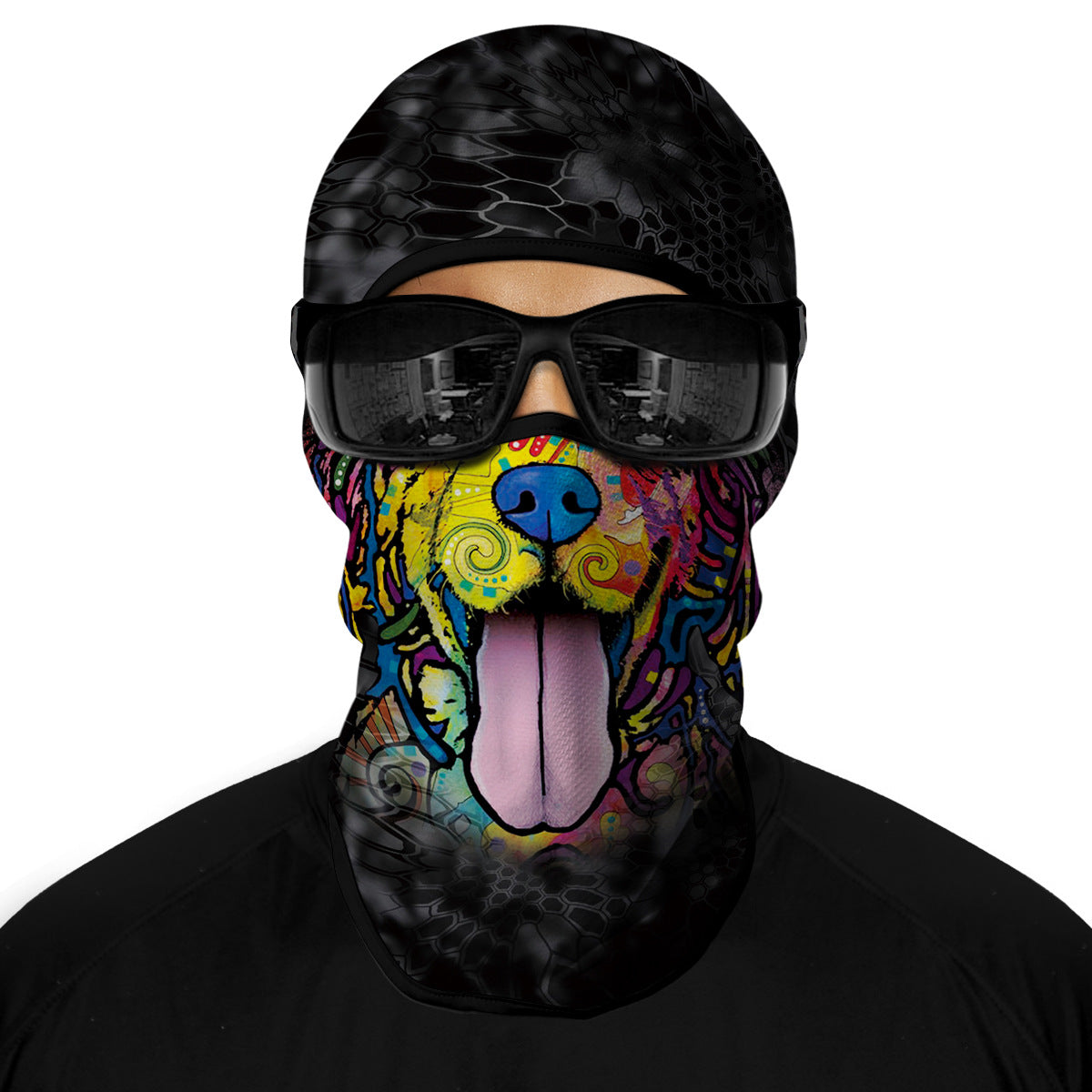 Cycling Windproof Hood Sunscreen Breathable Quick Drying