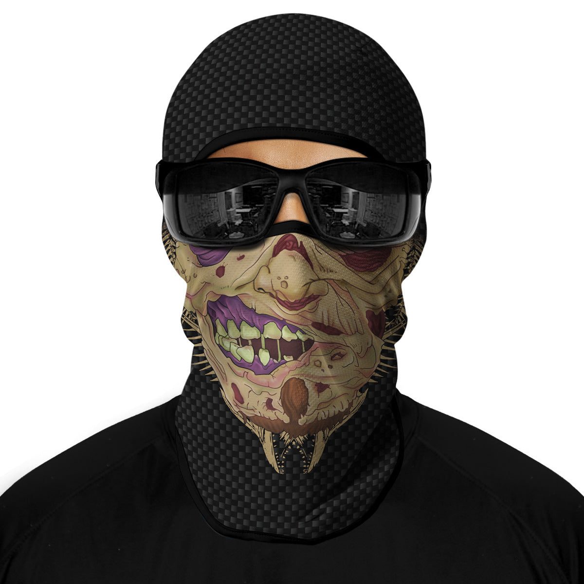 Cycling Windproof Hood Summer Sports Ice Silk Sunscreen Mask Breathable
