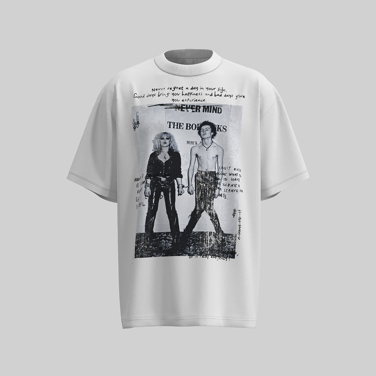 60s Style T-Shirts Summer Character Print T-Shirts