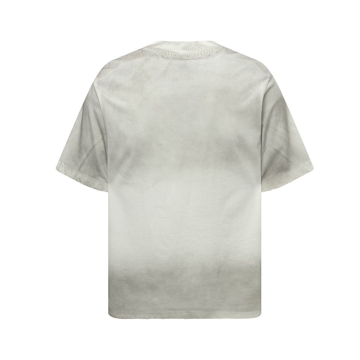 Hip Hop Clothing Summer Embroidery Wash T-Shirt Short Sleeve