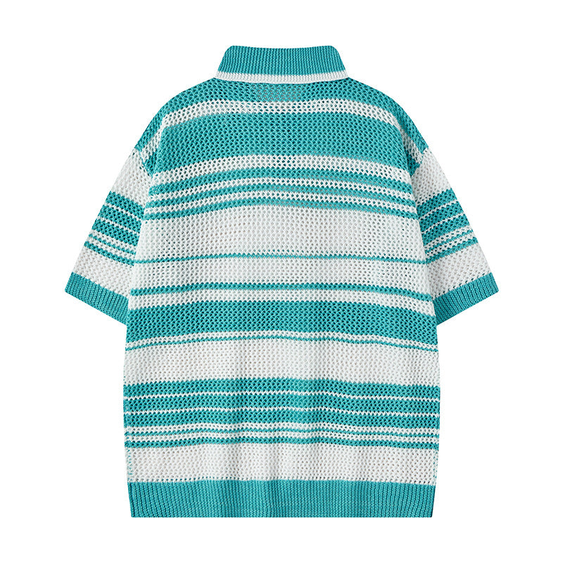 Nyc 1990 Shirt Casual Loose Knitted Sweater