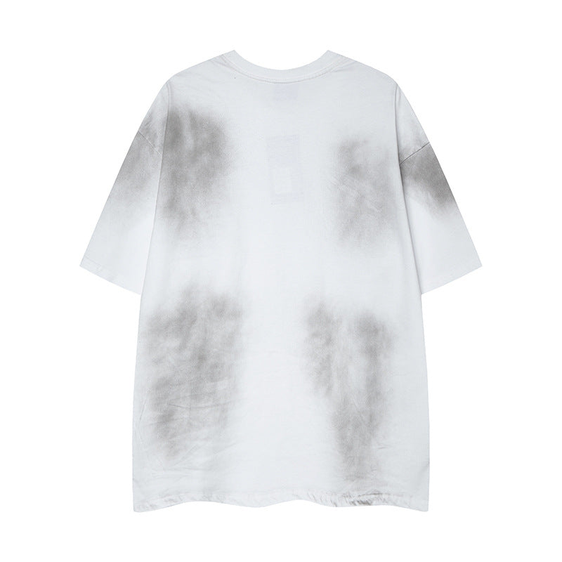 Camisas Retros Vintage Loose Short Sleeve T-Shirt