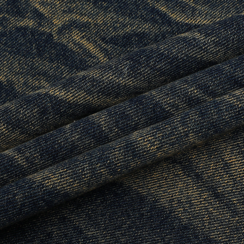 Stone Wash T shirt vintage old jeans