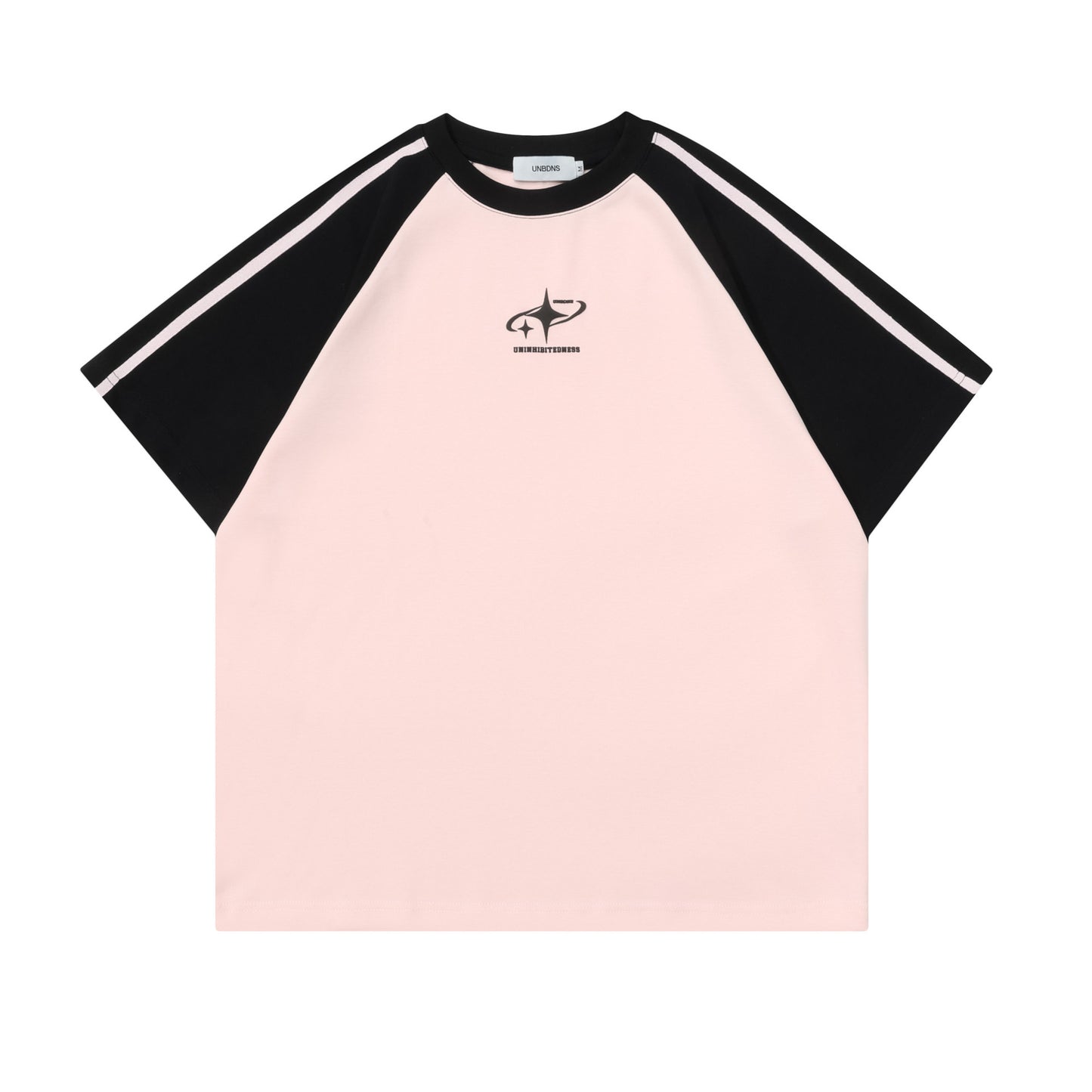 Unisex T-shirts Summer Splicing Color Men's Loose Short Sleeve T-Shirt