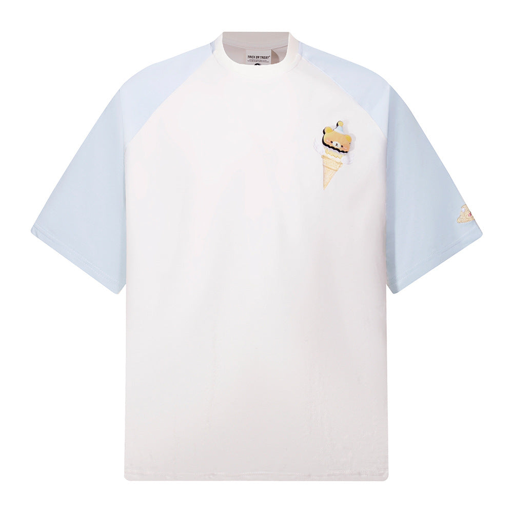 New York Hip Hop Style Vintage Summer Short Sleeve T-Shirt
